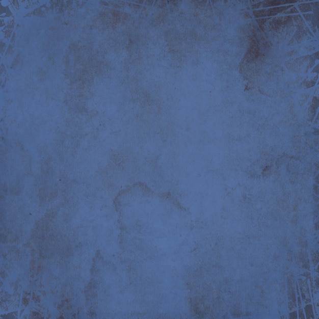 Photo grunge blue wall background or texture