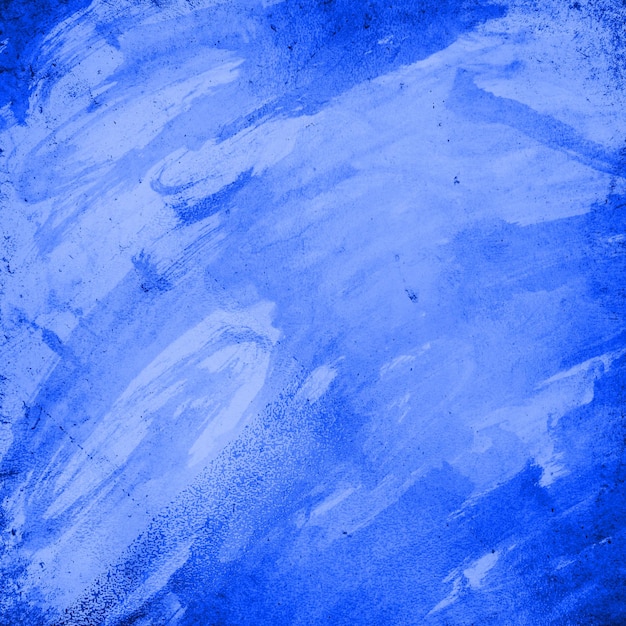 Grunge blue wall background or texture