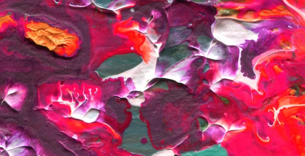 Grunge chic decoratief element behang met kleurrijke verfvlekken