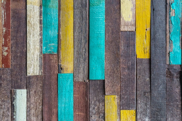 Fondo di legno variopinto di struttura di lerciume