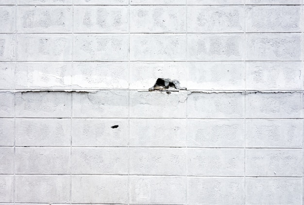 Grunge,Crack White Brick block wall texture,background