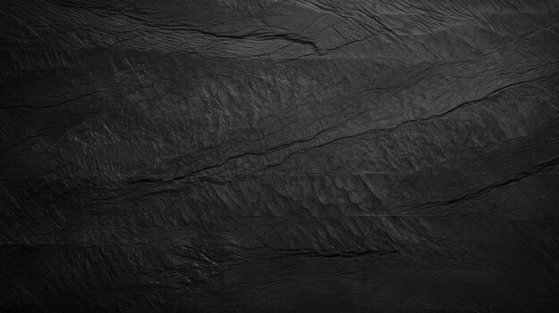 Grunge Crinkled Black Paper Texture