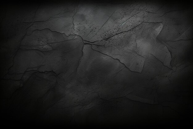 Photo grunge dark black textured concrete wall background