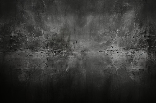 Photo grunge dark black textured concrete wall background