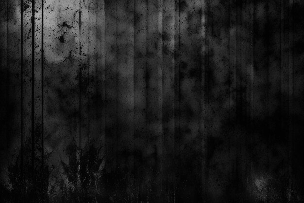 Photo grunge dark gray black concrete wall texture background