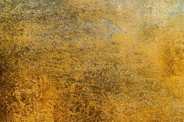 Grunge Golden Messy Texture Background..