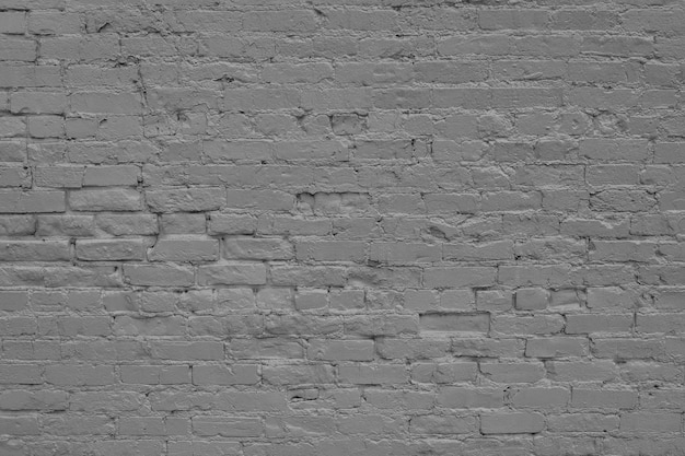 Grunge Gray Brick Wall Background Texture