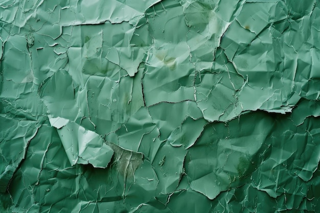 Grunge green paper background or texture