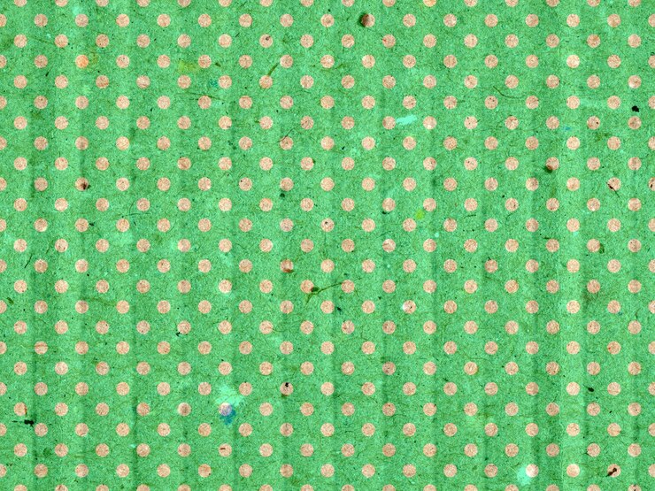 Grunge green polkadot texture background