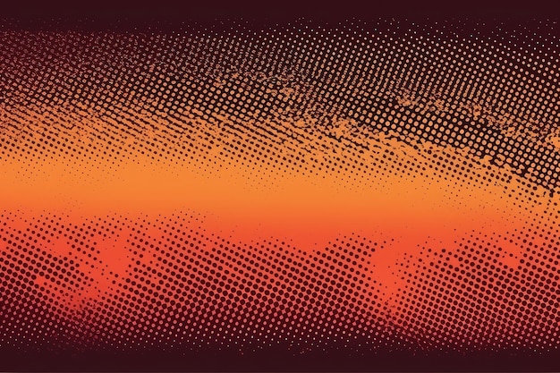 grunge halftone vector print background AI