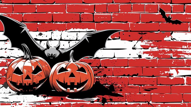 Photo grunge halloween border vector