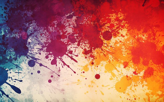 Grunge Ink Splat Background