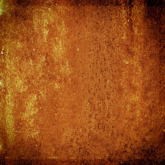 Grunge metal rust and orange texture for halloween background with space