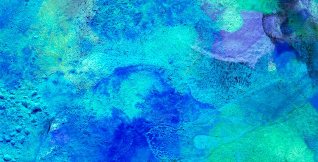 Grunge Mosaic Decorative Element Wallpaper with Vibrant Paint Splatters