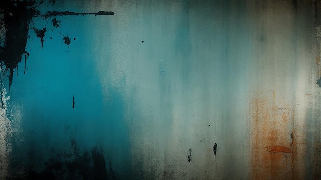 Grunge paint background with rust steel