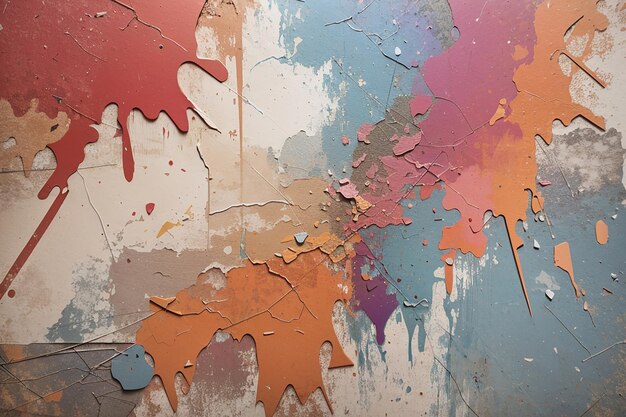 Photo grunge paint background