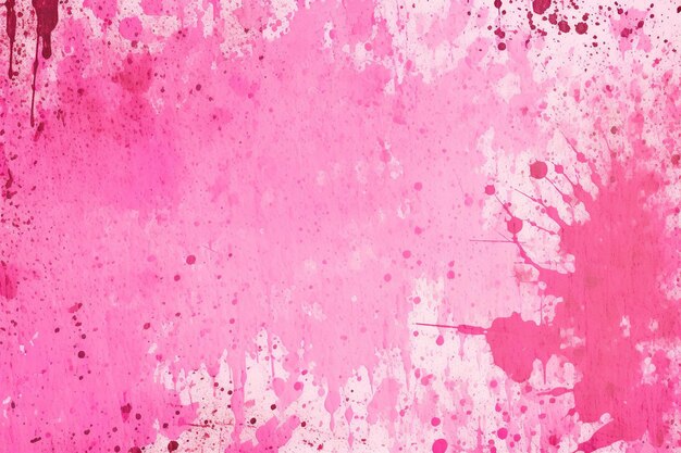 Photo grunge pink ink splatter halftone background