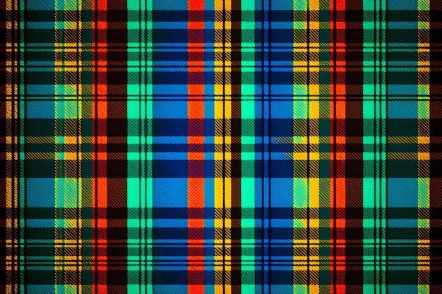 Grunge plaid pattern background