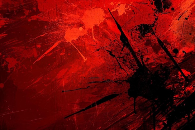 Grunge redsplatter background