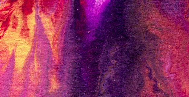Grunge Revival decoratief element behang met kleurrijke inktvlek Art