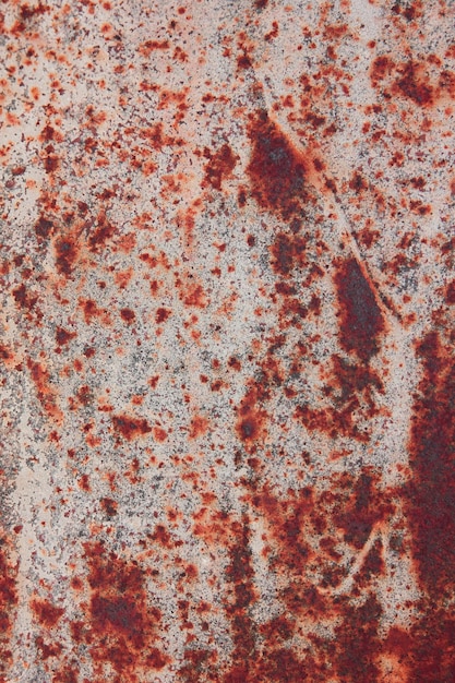Гранж ржавый оранжевый коричневый металлический стальной камень фон Текстура поверхности ржавого металла Темно изношенный ржавый металлический фон Крупным планом