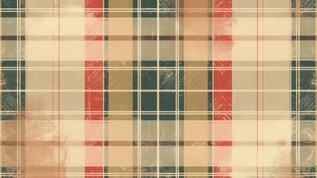 Foto grunge pattern senza cuciture classic colored check plaid vintage tartan retro sfondo geometrico