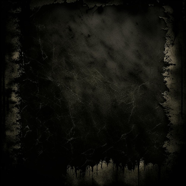 Foto grunge stijl donkere oude papier textuur achtergrond met vlekken en plooien