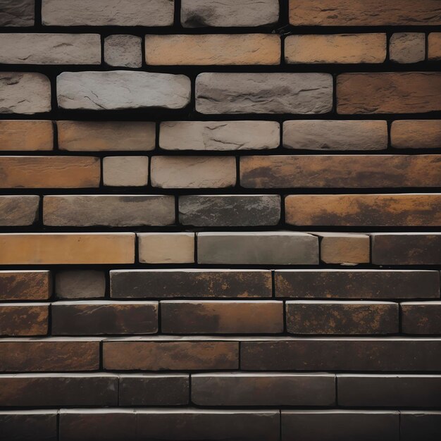 Grunge Stone Brick Wall Background Texture Photo