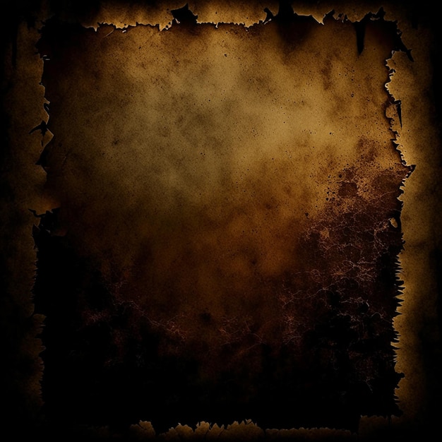 Grunge style burnt paper background