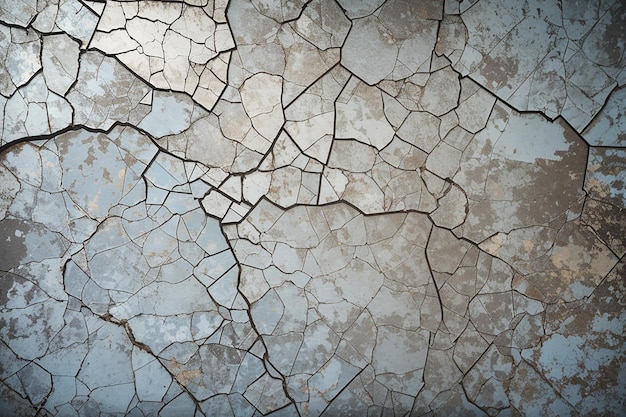 Grunge style cracked texture background