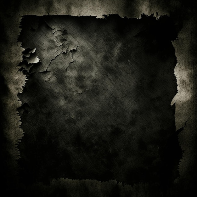 Grunge style dark old paper texture background with stains and creases