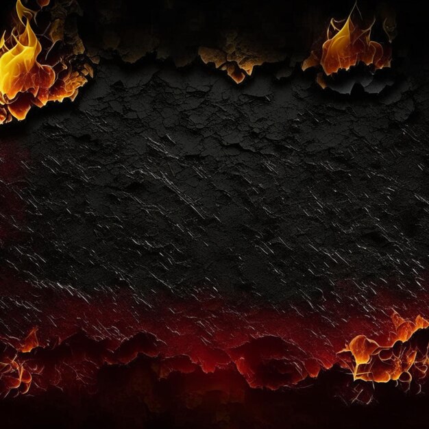 Grunge style old paper fire spark texture background with stains and creases