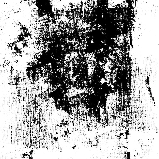 Photo grunge texture black and white ink on paper hand brush vintage urban abstract graphic