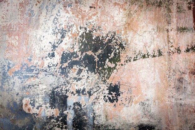Грандж текстуры. Старая окрашенная стена крупным планом, абстрактные промышленные текстуры. Камень, кирпич, текстура, штукатурка, стена, справочная информация, старый, аннотация, камень, бетон, выветривание