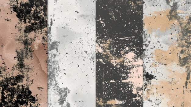Фото grunge urban backgrounds set texture vector dust overlay distress grain для использования в качестве grungy эффекта на любом объекте просто поместите иллюстрацию над ним для абстрактного эффекта или для создания дизайна