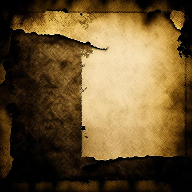 Photo grunge vintage old paper texture rusts abstract pattern rough grainy concrete wall frame background