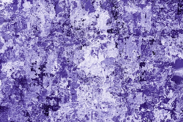 Grunge violet cement wall background