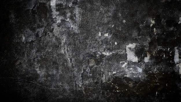 Photo grunge wall texture background creepy dark old wall