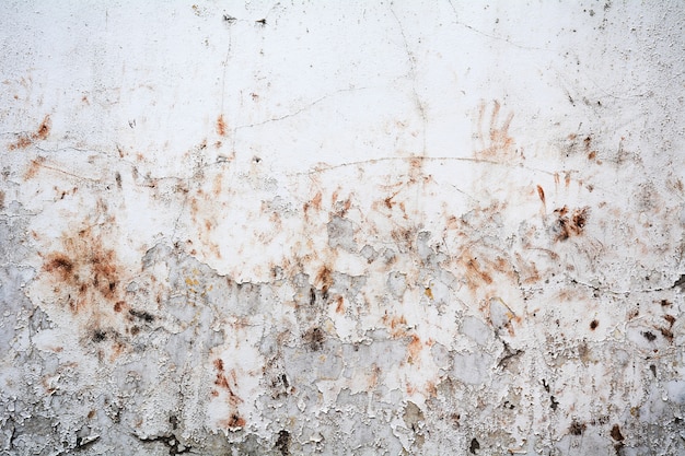 Grunge white cement wall texture