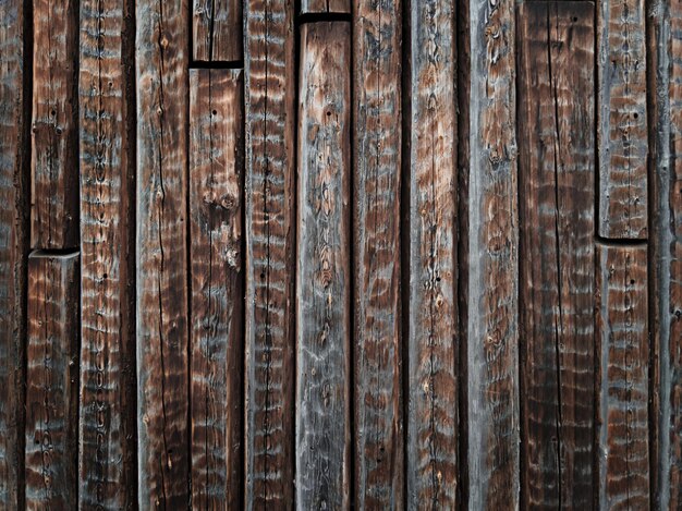 Grunge wooden background Old vertical timbers