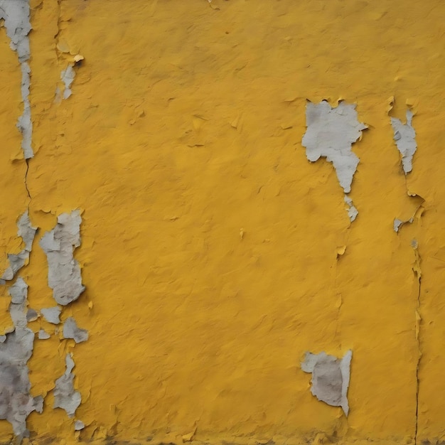 Grunge yellow wall texture