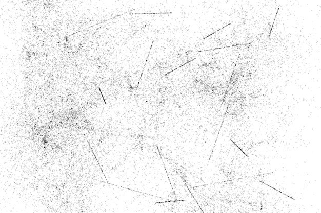 Grunge zwart-wit patroon. Monochrome deeltjes abstracte textuur Achtergrond van scheuren slijtage