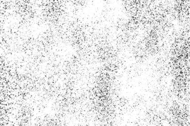 Grunge zwart-wit patroon Monochrome deeltjes abstracte textuur Achtergrond van scheuren slijtage