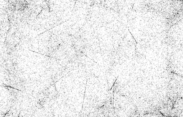 Grunge zwart-wit patroon Monochrome deeltjes abstracte textuur Achtergrond van scheuren