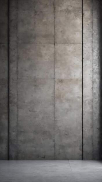 Grungy concrete wall and floor as background texture