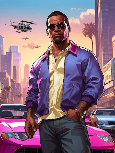 GTA 6 poster design