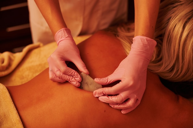 Gua Sha Acupressure Treatment