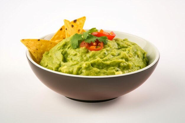 Guacamole nachos Generate Ai