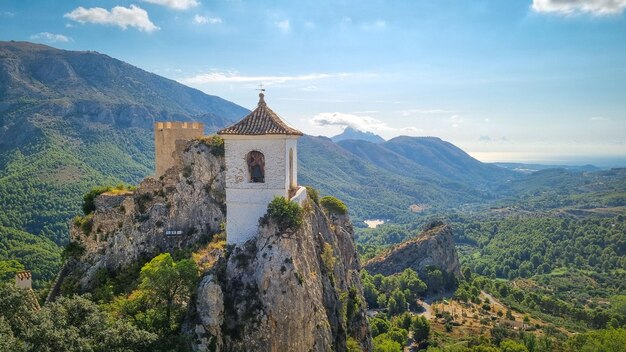 Guadalest Castle in the highlands