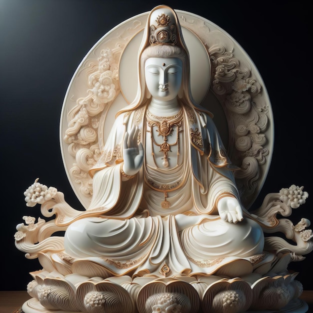 Guan Yin Buddha Statue The Goddess of Mercy